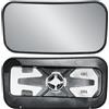 LONGLING Ricambio sinistro lato conducente specchietto retrovisore esterno inferiore piccolo vetro riscaldato con piastra posteriore vetro specchio per 907 910 Mercedes Sprinter 2019-2025