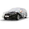 Kayme Telo Copriauto da Esterno, Compatibile con BMW 1 Serie E87/E81/F20/F21/F40 (2004-2025), Copertura a 6 Starti per Impermeabile Anti UV Anti Vento Antipolvere, Telo Copri con Cerniera e in Cotone.