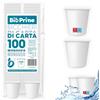1400 Bicchierini in Carta per caffè 65ml Bicchieri Ecologici Biodegradabili Monouso Piccoli