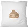 Bona Basics, Federa decorativa per cuscino, decorazione per la casa, per divano, caffetteria, dimensioni: 60 x 60 cm, colore: bianco