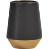 Spirella - Bicchiere Joshua Oro Opaco in Ceramica 300 ML, Elegante e Pratico per il Bagno, Design Moderno, Ideale per Uso Quotidiano, 9x9x11.5 cm, Grès