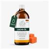Tom&Leo Olio di salmone 1000 ml per cani e gatti - Tom & Leo - Olio di salmone selvatico con Omega 3-6-9, ideale per barf, pelle e pelliccia, olio di pesce di alta qualità per cani