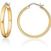 Limerencia Orecchini a cerchio in titanio per uomo donna, G23 Orecchini a cerchio con spina medica ipoallergenica per orecchie sensibili (No Gem 20mm, Gold)