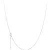 Silvora Catenina Argento 925 Donna, 1,1mm Collana Catena Donna Argento, Collanina Sottilissima Lunga 41cm per Compleanno Anniversario Natale