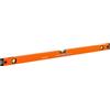 MIVOS - Livella a bolla in alluminio 100 cm con funzione specchio - 3 livelle precise - Livella a bolla con maggiore precisione di misurazione e profilo ergonomico in alluminio