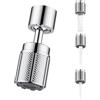 Dryxog Aeratore Universale per Rubinetti Filtro Acqua Rubinetto Spruzzi Rompigetto Rubinetto Cucina Durevole Doccetta per Lavandino Cucina Filtri Rubinetti Lavandino Prolunga Accessori Casa (Stile 3)