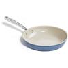 Redchef - Padella per piano cottura a induzione, 24 cm, rivestimento antiaderente in ceramica, con manico in acciaio inossidabile, priva di PTFE e PFOA