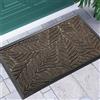 Yimobra Zerbino lavabile, 75 x 43 cm, antiscivolo, per esterni, di alta qualità, contro sporco e polvere, marrone