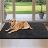 DOMUSTEX Zerbino Interno 80 x 120 cm, Tappeto Antiscivolo e Lavabile in Lavatrice, Tappetino d'Ingresso Assorbenti per Cane, Corridoio, Bagno, Cucina
