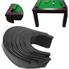 Sorand 6 Pezzi Fodere Buchi da Biliardo in Gomma, Set Tascabile per Tavoli da Giochi in Inglese per Monete Sala Giochi