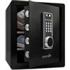 SereneLife Cassaforte Elettronica Grande, Cassetta di Sicurezza 38x32x45 cm, Tastiera Digitale, Sistema Allarme, Denaro e Armi, per Casa e Ufficio