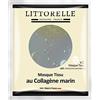 Littorelle - 5x Maschera Viso di Tessuto imbevuto di Siero Idratante al Collagene e Vitamina E - Prodotto in Francia - Anti-rughe, Idratante e Rimpolpante - Tutti i Tipi di Pelle