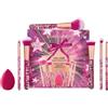 Revolution Beauty London Revolution Full Look Makeup Brush Gift Set, set regalo con 7 pennelli per occhi, viso e guance + spugnetta blender, Vegan & Cruelty-Free