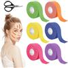 PetGlimmer 6 Pezzi Face Taping Viso, Cerotti Lifting Kinesio Tape Viso, Cerotti Antirughe Face Tape, Kinesio Rugheper Rassodare la Pelle, per Prevenire le Linee Sottili Lifting Il Della Pell (2.5 cm X 5 m)