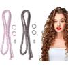 Sikweny Silkway Set da 8 Pezzi Bigodino Lungo Per Boccoli 1,6m Materiale In Simil Seta Boccoli Capelli Non Necessita Riscaldamento Heatless Hair Curler Uso Ripetuto Hair Curler Facile Usare Uso Quotidiano