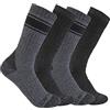 Carhartt Heavyweight Crew, 4 Calzini Calze, 1 Pezzo, Nero, L (Pacco da 4) Uomo
