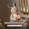 NATTOU Luce notturna Nattou TEDDY coniglio neonato - 25 cm - Morbido peluche luminoso - Beige