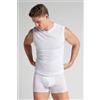 Intimissimi Canotta A Spalla Larga In 100% Cotone Superior Extrafine Bianco