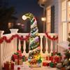 Tefola Albero di Natale Pop Up Con Luci incorporate, 15in x 5FT Albero di Natale Artificiale, Albero di Natale Pieghevole Con Supporto, Decorazioni Perfette per Compleanni (albero di Natale verde)