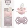 BIBS Infinity Ciuccio, 6-18 mesi, confezione da 2, Blossom/Dusky Lilac