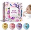 HOUSN Bombe da Bagno alla Frutta Set da 6 Pezzi da 100g Bombe da Doccia Idratanti e Rilassanti Bath Bomb Regalo per Lei e Lui