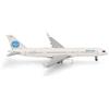 Herpa aereo in miniatura Pan Am Boeing 757-200 "Tracing the Transatlantic", miniatura in scala 1:500, pezzo da collezione, modello di aereo senza base, metallo