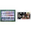 Vallejo- Model Set di Colori per Modellismo, Multicolore, 17 ml (Confezione da 16), VJ70149 & Model Color Set - Faces Painting Set - Val70119