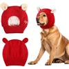 BAISHUWU Cappello Invernale per Cani, Berretto Lavorato a Maglia per Cani, Cappello Invernale per Animali Domestici, Cap-pello Silenziose per Ca-ni, Caldo e Silenzioso, per Cane/Gatti di Piccola e Media Taglia