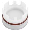 Briny River Copertura per tubo di ritorno dell'olio del turbocompressore automobilistico Tappo di copertura dell'albero a camme con guarnizione compatibile con motori BMW N47 B46 B47 B48 Serie 1 2 3