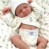 Anano Bambole Reborn Femmina Tutta In Silicone Morbido 45CM Neonato Bambole Reborn Realistico Femmine Bambola Che Sembra Verissimo Bambolotto Reborns