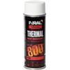 INRAL Vernice Spray per Alte Temperature - Fino a +800°C - per Forni, Termosifoni, Griglie e Scarichi - Senza Cromo, Multi-Superficie, Uso Interno ed Esterno - 400 ml