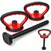 Culnflun Manico Di Kettlebell Regolabile, Set Di 3 Manici per Kettlebell a Piastra Di Peso Ergonomica, Accessori per L'allenamento Della Forza per La Palestra Domestica