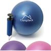 CampTeck U6812 Palla Pilates Piccola Plastica Anti-Ccoppio Palla Yoga 23cm per Allenamento, Palestra, Fitness, con Pompa a Mano - Blu