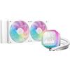 Deepcool Dissipatore cpu a liquido DeepCool LP240 120mm Bianco [R-LP240-WHMSMC-G-1]