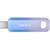 Sandisk Pen drive 256GB Sandisk SDCZ75C Usb-C 3.2 Blue/Viola