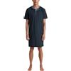 CALIDA Relax Essentials Maglia Lunga da Notte, Zaffiro Scuro, 54 Uomo