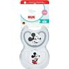 NUK Perfect Match Air Succhietto per Bambini | 6-18 Mesi | Succhietti Ortodontici Anti-Irritazione e Traspiranti | Accettato dal 95% dei Bambini** | Disney Topolino | Confezione da 2
