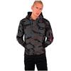 Alpha Industries Back Print Hoody Camo Felpa con Cappuccio per Uomo Black
