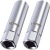 ANBOO Chiave per candele 16 mm e 14 mm, connettori per candele, set, per auto