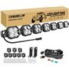 RIGIDON Barra Led Fuoristrada Con 12V DT Cablaggio Kit, 47 Pollici 118cm 210W 17500 LM Fari di Profondità, Luci di Lavoro Per Auto Camion UTE ATV Barca 4x4 Veicoli Off road, Impermeabile 6000K Bianca