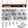 Tanstic 200 rivetti M6 in alluminio massiccio per braciere, 6 mm, 10 mm, 14 mm, 20 mm, 25 mm, rivetti in alluminio massiccio per macchinari e industria automobilistica