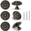 ShipeeKin 6 manopole per mobili retrò anticate da 30mm
