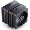 JONSBO Dissipatore Ad Aria Jonsbo HX6280 CPU PWM RGB 130mm Nero