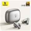 Baseus Bowie MP1 ANC Bluetooth 6.0 Auricolari True Wireless -55dB Auricolari ANC ibridi adattivi LDAC ad alta risoluzione 6 microfoni ENC Auricolari in-ear