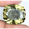 Estremamente Raro Naturale Hiddenite Kunzite 20.05 Cuscino CT Certificato Gemma