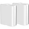ASUS ZenWiFi BQ16 - WiFi 7 mesh BE25000 (802.11be), Per Modem Operatore e ONT, Banda 320 MHz e 4096-QAM, due porte 10G, WAN di backup, Sicurezza di rete e Compatibile con AiMesh, 2 Pezzi, Bianco