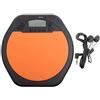 Demeras Metronomo elettronico digitale per esercitarsi con la batteria, completo di cuffie e accessori per strumenti musicali per batteristi e percussionisti.
