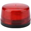 DAUERHAFT Lampada lampeggiante a LED 1PC, allarme segnale luminoso di avvertimento, sirena stroboscopica cablata rossa, alta luminosità alta visibilità Risparmio energetico, impermeabile,