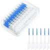 URAQT 220 Pezzi Spazzolino Interdentale, con Scatola, Blu