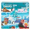 ColorBaby 49738 - Puzzle per bambini artico e neve 4 in 1 da 174 pezzi grandi/puzzle pezzi grandi, puzzle per bambini/giochi educativi, puzzle per animali, puzzle per bambini